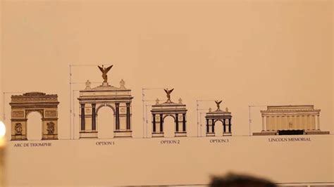 President Trump involved in planning triumphal arch to commemorate the ...