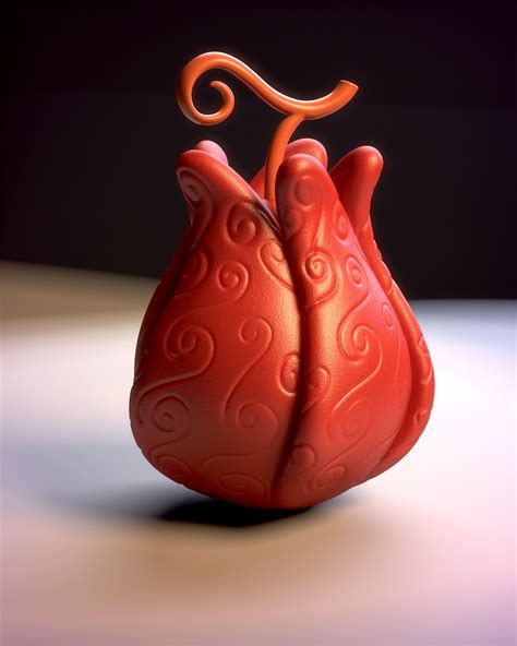 STL file AKUMA NO MI: SORU SORU NO MI CHARLOTTE LIN LIN DEVIL FRUIT 😈 ...