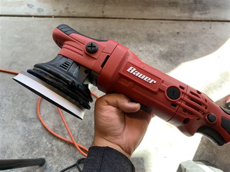 Bauer Long Throw DA Polisher (from Harbor Freight) Review, 54% OFF