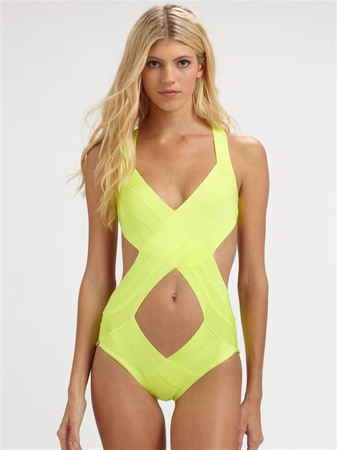 Yellow One Piece Swimsuit Size 18 at Jason Seman blog