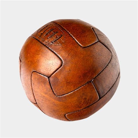 Leather Soccer Ball, Gift for Him, 1930s Worldcup Vintage Ball, T ...