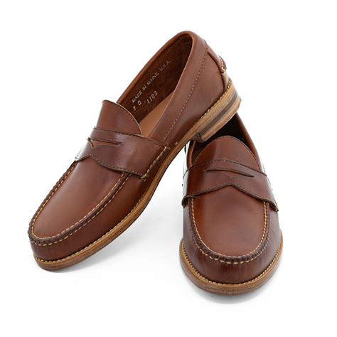 Pinch Penny Loafers - Tan | Rancourt & Co. | Men's Boots and Shoes