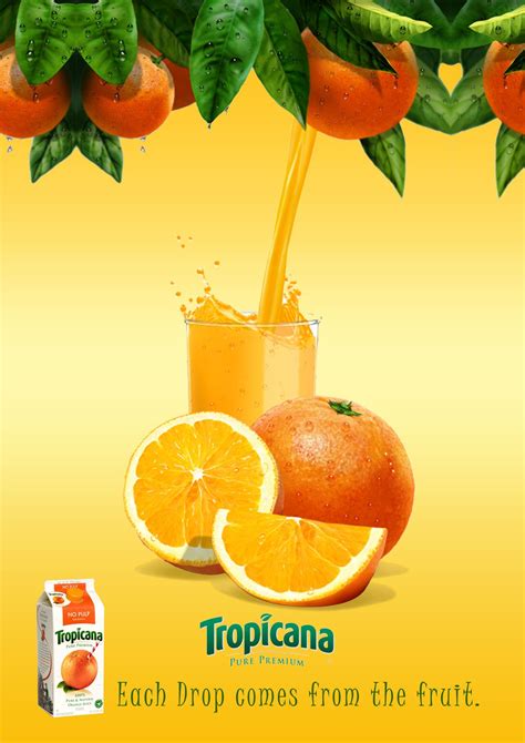 yellow in advertising | Fruit, Food poster design, Advertising poster