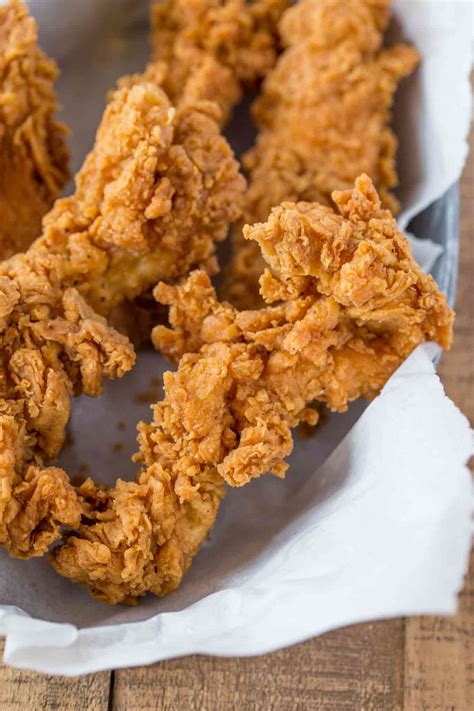 Crispiest Fried Chicken Tenders Recipe - OXDQH