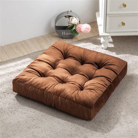 Amazon.com: ANT-HOME Floor Pillows, Square Large Pillows Floor Cushion ...