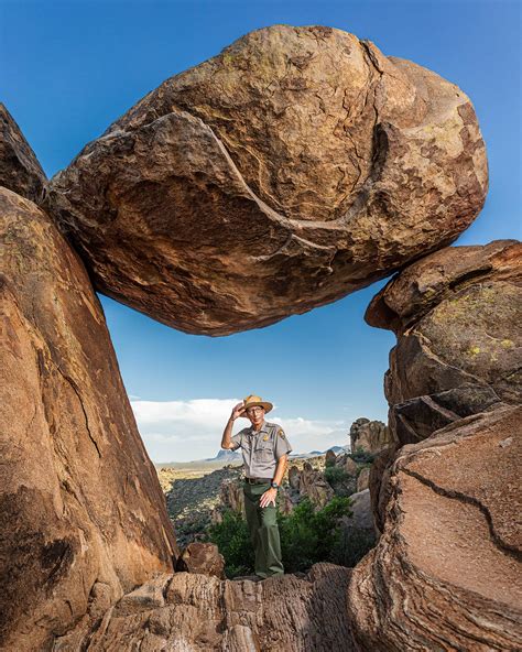 🔥 Bob Krumenaker on Balanced Rock Trail, Big Bend National Park, June ...