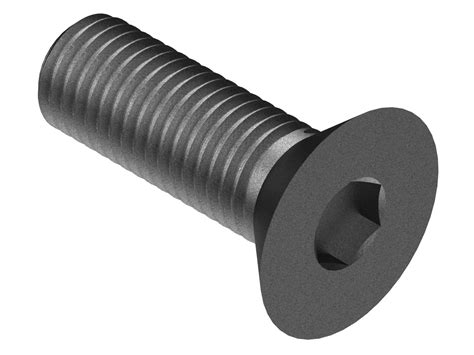 Flat Head Socket Screws #10-24 x 2-1/2 in 18-8 SS