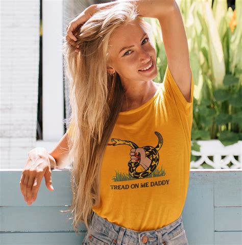 Tread on Me Daddy, Don't Tread on Me Joke Father's Day T-shirt, Funny ...