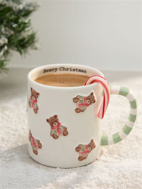 Teddy Bear Mug in Multi | Altar'd State
