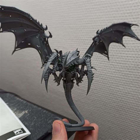 Winged hive tyrant wip : r/Tyranids