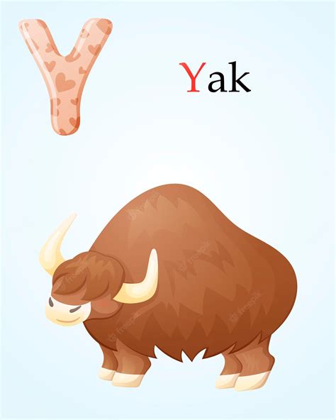 Premium Vector | Kids banner with english alphabet letter Y and cartoon ...