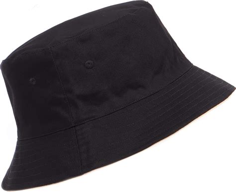 Zylioo Oversize XXL 100% Cotton Bucket Hat,Reversible Floppy Boonie Hat Cap,Double Side Wear ...
