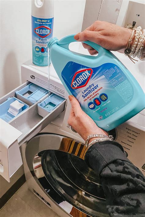 How to Disinfect Laundry with Clorox Laundry Sanitizer - Wishes & Reality