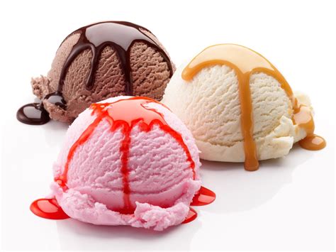 Wallpaper Three ice cream balls, white background 2880x1800 Picture, Image