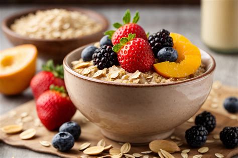 Oatmeal With Fruits And Berries Free Stock Photo - Public Domain Pictures