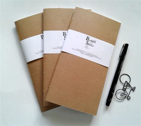 3 X Traveler's Notebook Inserts, Kraft, 3 Pack Bundle, Choice of Inner ...