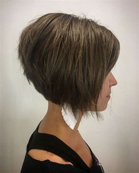 Textured Inverted Bob | Bobs for thin hair, Short thin hair, Bob ...