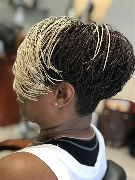 Micro Braids Bob Hairstyles