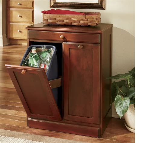 Double Trash Bin | Country Door | Kitchen trash cans, Trash can cabinet ...
