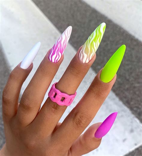 50 Gorgeous Neon Nails Designed to Impress and Inspire - Hairstylery