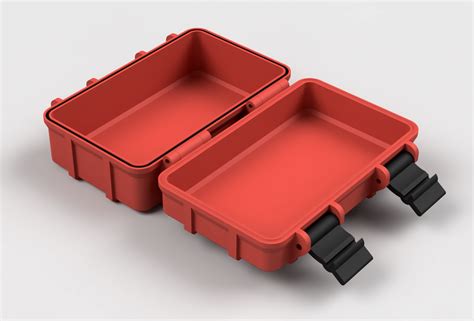 Rugged Box (Parametric) by Whity | Download free STL model | Printables.com