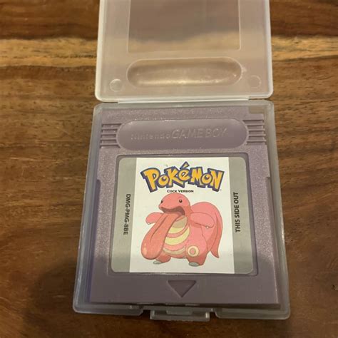 Gameboy colour pokemon cock version cartridge All... - Depop