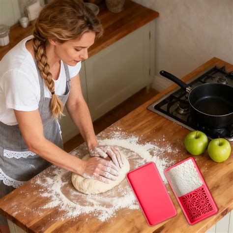 Food Storage Solution Sturdy Cornstarch Tapper for Leak-Proof Snap Lock ...