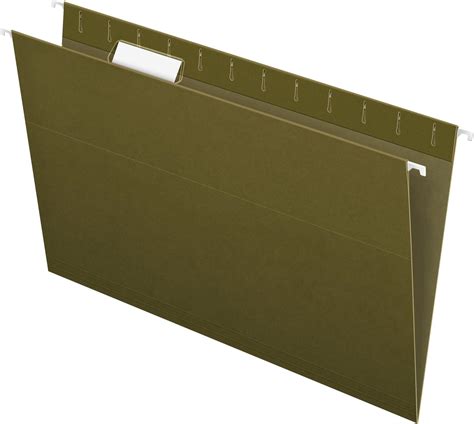 Pendaflex Essentials Hanging Folders, Legal Size, Standard Green, 25 ...