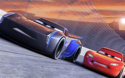 Cars 3 HD Wallpaper: Lightning McQueen & Jackson Storm