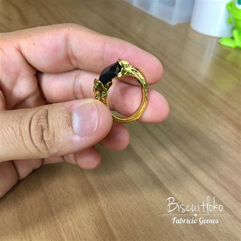 Anel Horcrux Pedra da Ressurreição Harry Potter | Elo7
