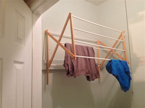 Diy Wall Mounted Drying Rack at Marcelene Grant blog