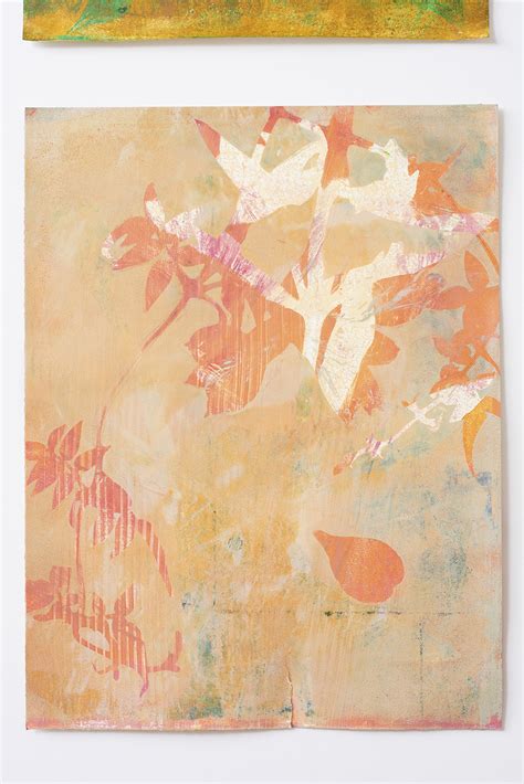 Botanical Monoprints — Hannah Klaus Hunter Arts