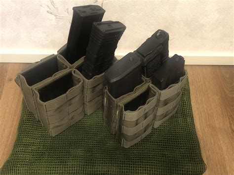 STL file AR-15 and AK magazine pouch inserts・3D printing template to ...
