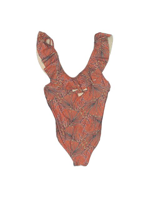 O'Neill Orange One Piece Swimsuit Size 12 - 60% off | thredUP