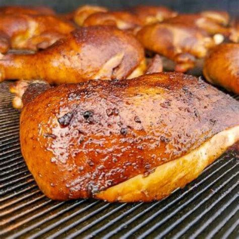 Grilled Chicken Leg Quarters - Simply Meat Smoking