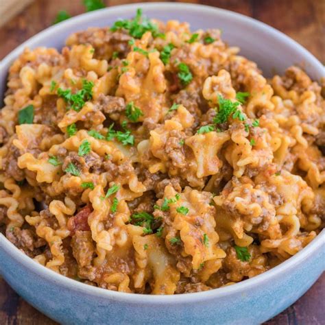 Hamburger Helper Lasagna - The Country Cook