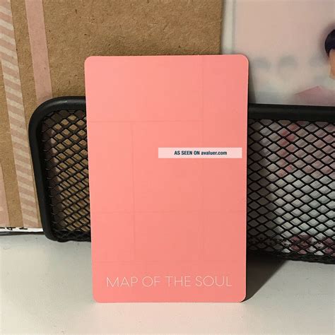 BTS Map Of The Soul Persona Version 2 Yoongi Suga Official Photocard | #12920117
