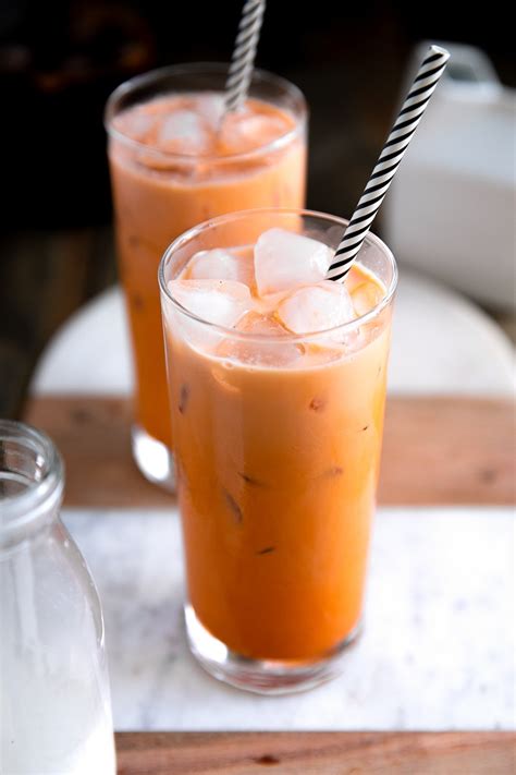 Thai Iced Tea (Thai Tea) - The Forked Spoon