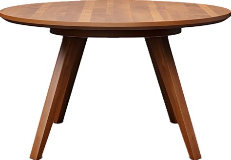 Modern round table png with AI generated. 34339220 PNG