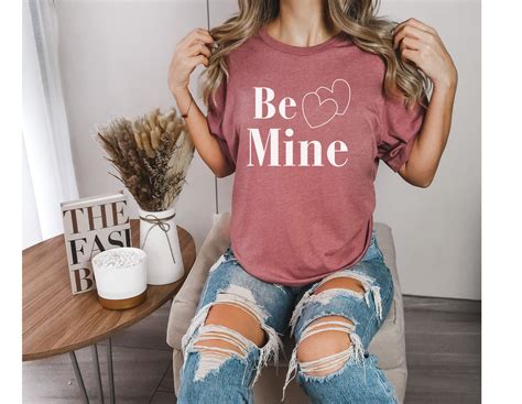 Be Mine Valentines Day Shirt, Heart Shirt, Valentines Day Shirts for ...