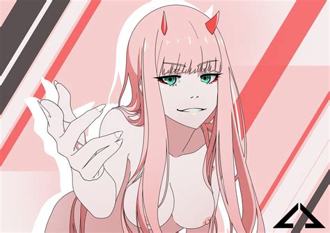 картинки zero two без фона 57 фото