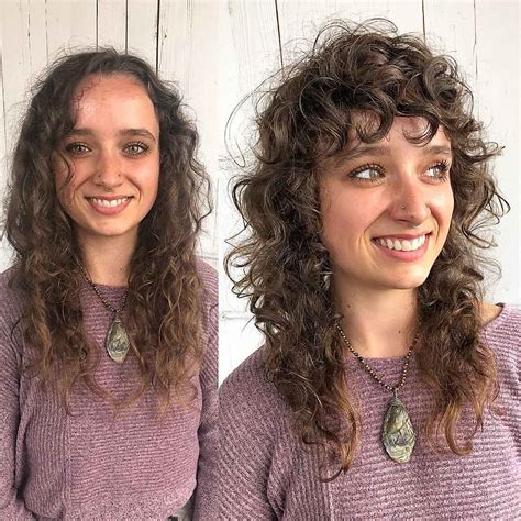 Wolf Cut With Curly Hair - 2025 HairStyles Ideas