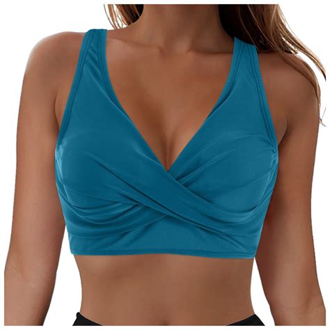 kamemir Triangle Bikini Top Women Sport Bra Swimsuit Top - Swim Bra ...