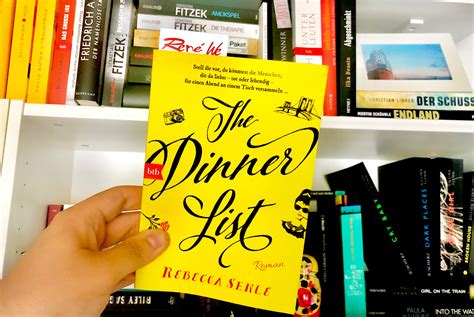 The Dinner List - Rebecca Serle | Rezension • René We
