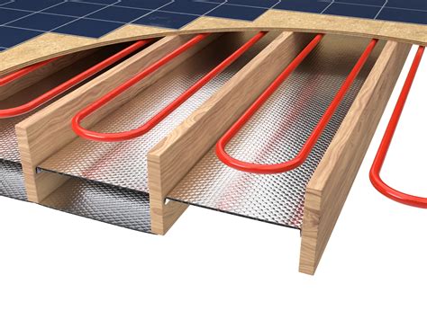 Radiant Heated Floor Construction Radiant Floor Joist Heating