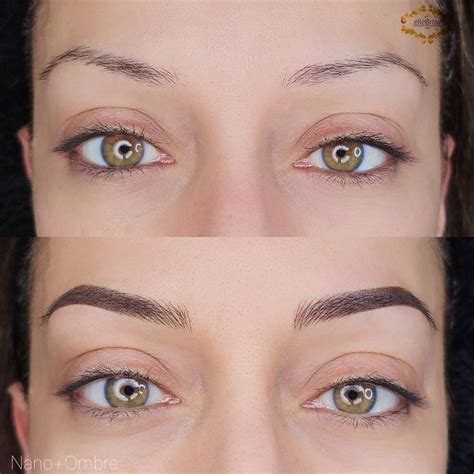Nano Brows Before and After Photos | Ellebrow NYC
