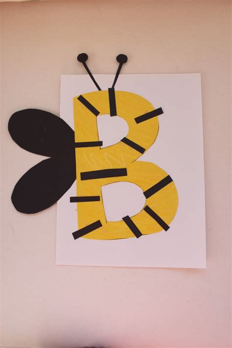 letter B craft | Preschool letter crafts, Letter a crafts, Letter b crafts