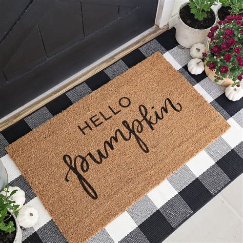 DIY Doormat with Cricut (Easiest Method) - Angela Marie Made