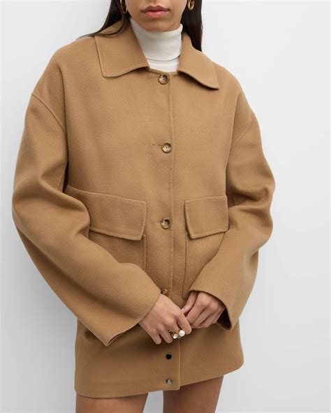 A.L.C. Winston Wool-Cashmere Jacket | Neiman Marcus