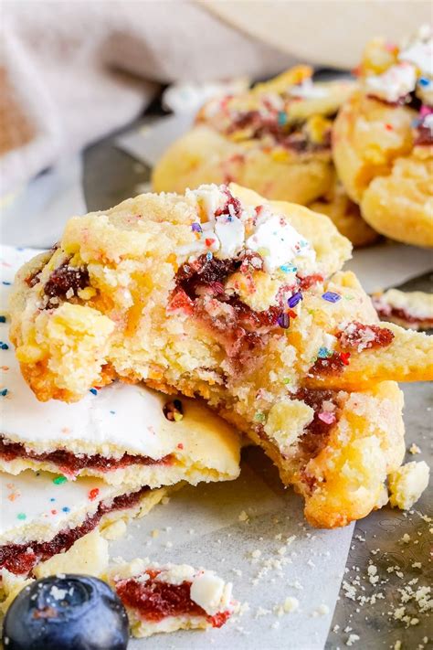 Blueberry Pop Tart Sugar Cookie Recipe | Recipe | Pop tart flavors, Pop ...